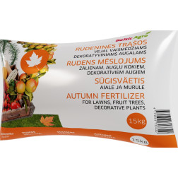Rudeninės trąšos sodui Baltic Agro 15 kg.