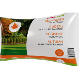 Rudeninės trąšos vejoms Baltic Agro 15 kg.