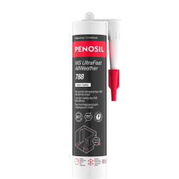 PENOSIL MS UltraFast AllWeather 788 greitai stingstantys hibridiniai klijai, balta, 290 ml.