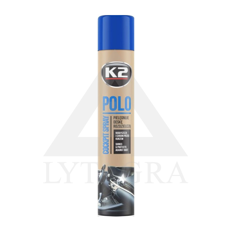 K2 POLIROLIS COCKPIT automobilio panelės valiklis Levanda 750 ml.