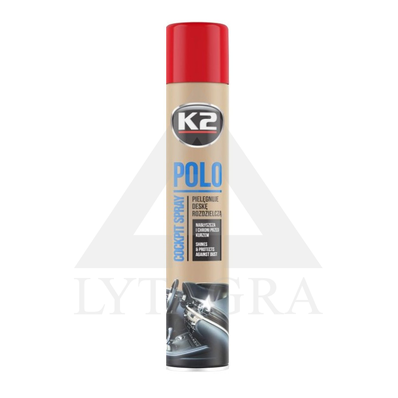K2 POLIROLIS COCKPIT automobilio panelės valiklis Vyšnia 750 ml.