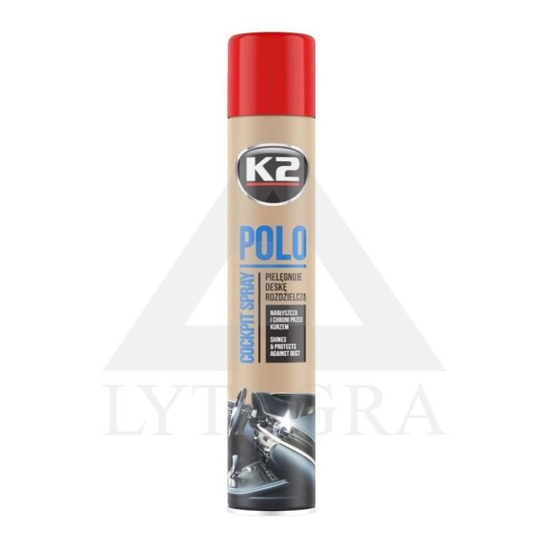 K2 POLIROLIS COCKPIT automobilio panelės valiklis Braškė 750 ml.