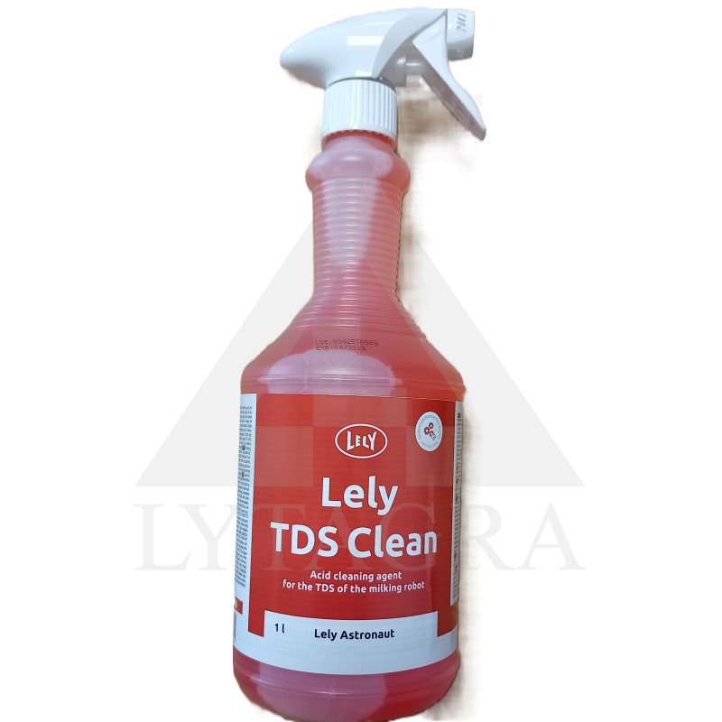 Melžimo roboto LELY ASTRONAUT lazerio lęšių valiklis LELY TDS CLEAN, 1 L