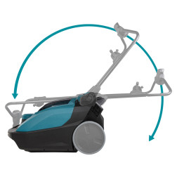 Akumuliatorinė šlavimo mašina su siurbimo funkcija MAKITA VS001GZ XGT® 40V