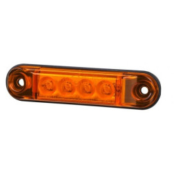 Žibintas LED LD 2328 12/24V geltonas 0522328
