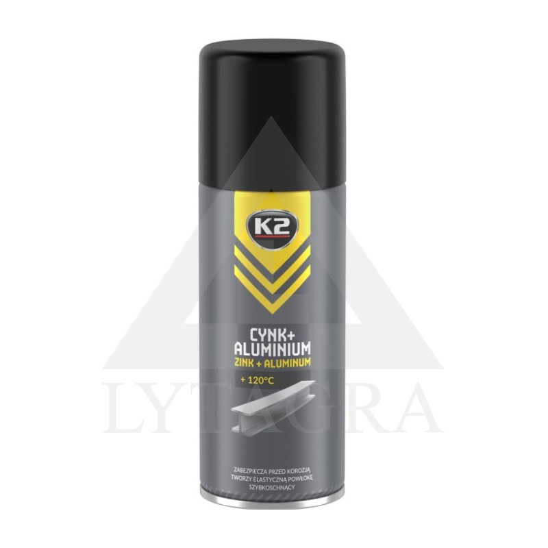 Cinko ir aliumino dažai K2 ZINC + ALUMINUM 400 ml.