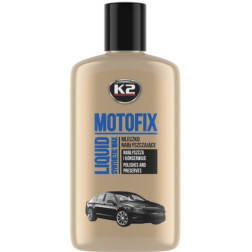 Automobilio kėbulo polirolis su vašku K2 MOTOFIX 250 ml.