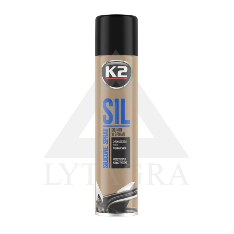 Purškiamas silikonas K2 SIL 300 ml.