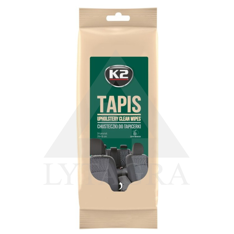 Automobilio ir patalpų servetėlės tekstilei valyti K2 TAPIS