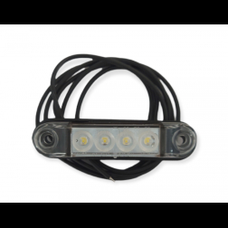 ŽIBINTAS LED LD 2327 12/24V BALT. 0522327