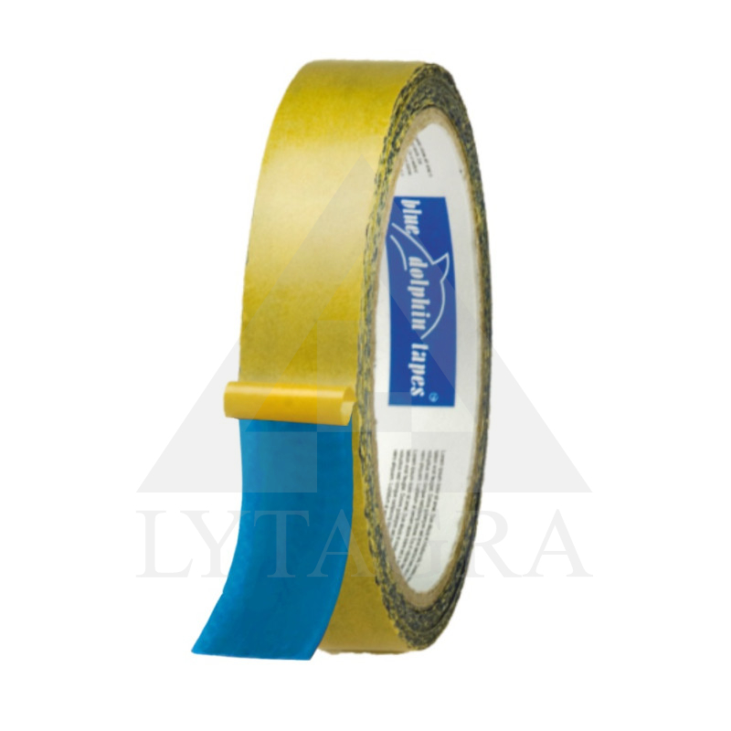 Dvipusė lipni juosta Blue Dolphin Tapes HYBRID DUAL  19 mm  10 m