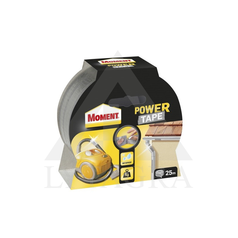 Juosta lipni sidabrinė MOMENT Power Tape 25 m