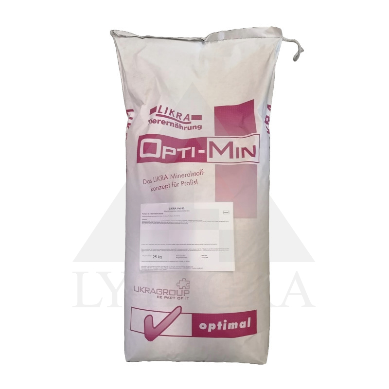 Papildas melžiamoms karvėms LIKRA VET 60 25 kg