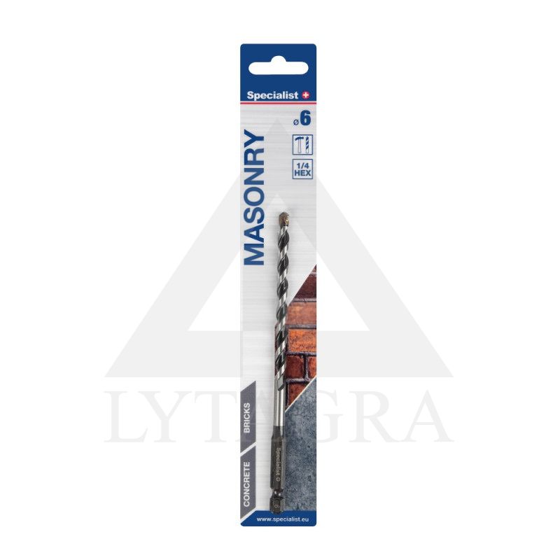 Grąžtas MASONRY 6x110/150 mm