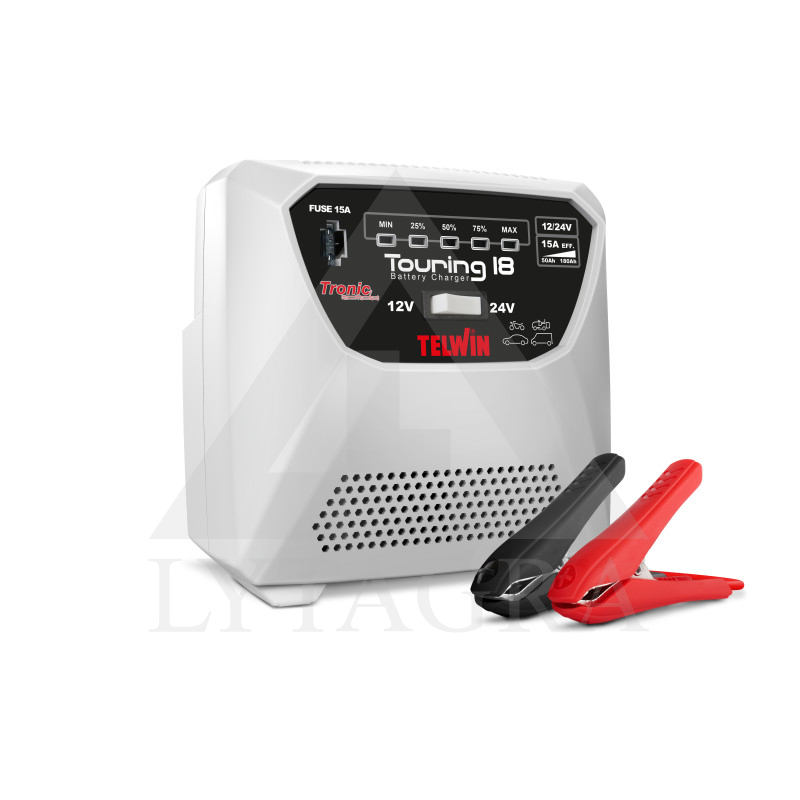 Akumuliatorių įkroviklis TELWIN Touring 18, 12-24V