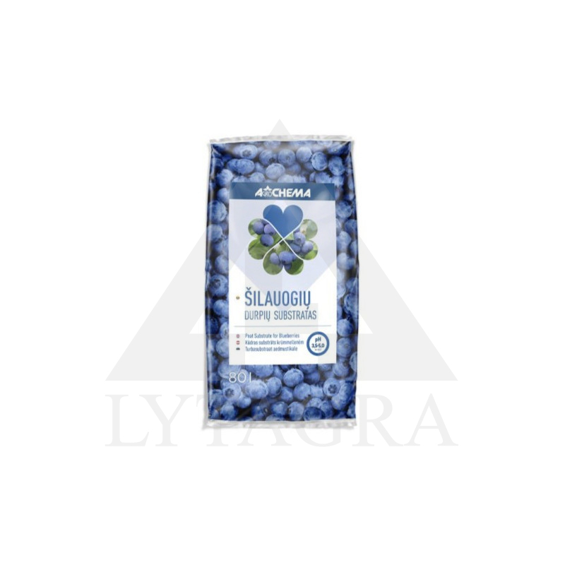 Šilauogių durpių substratas 80 l