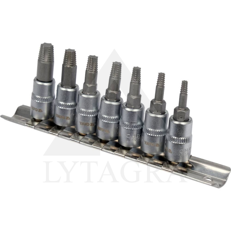 YT-04581 SRAIGTINIAI IŠTRAUKIKLIAI 6,3MM 1/4"10MM
