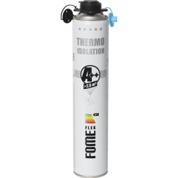 Purškiama termoizoliacinė puta FOME FLEX A++Thermo Insulation 850 ml.