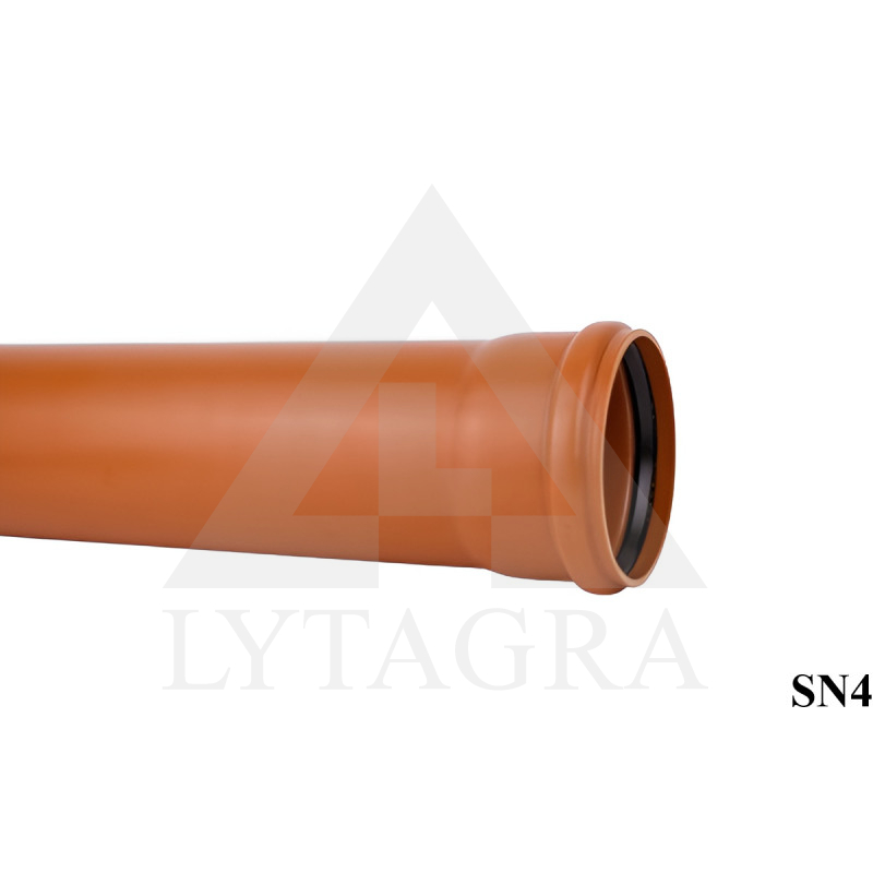 PVC IŠORĖS KANALIZACIJOS VAMZDIS 250X3000