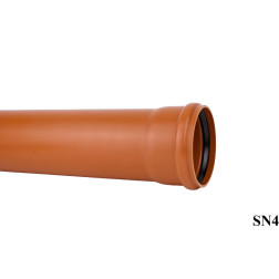 PVC IŠORĖS KANALIZACIJOS VAMZDIS 200X6000