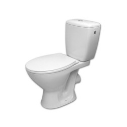 Klozetas CERSANIT SENATOR 010 3/6 l komplektas su dangčiu