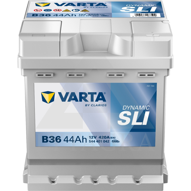 Akumuliatorius Varta B36 12V / 44Ah / 420A / R+