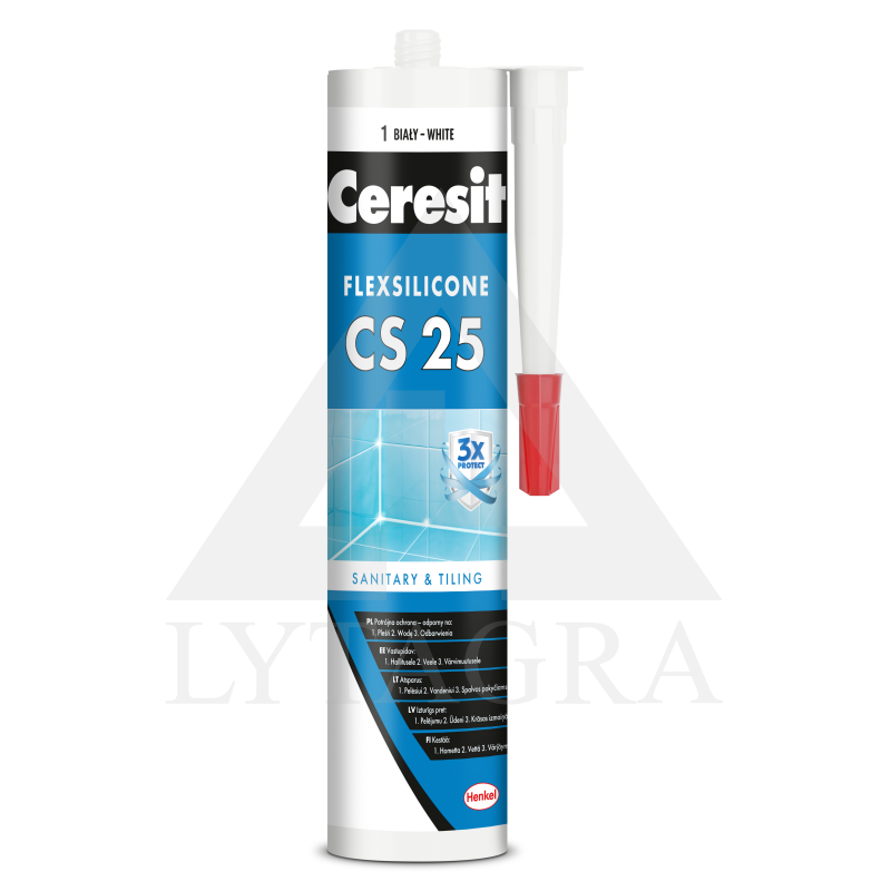 SILIKONAS CS25 COAL (18) 280ML