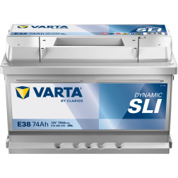 Akumuliatorius Varta E38 12V / 74Ah / 750A / R+