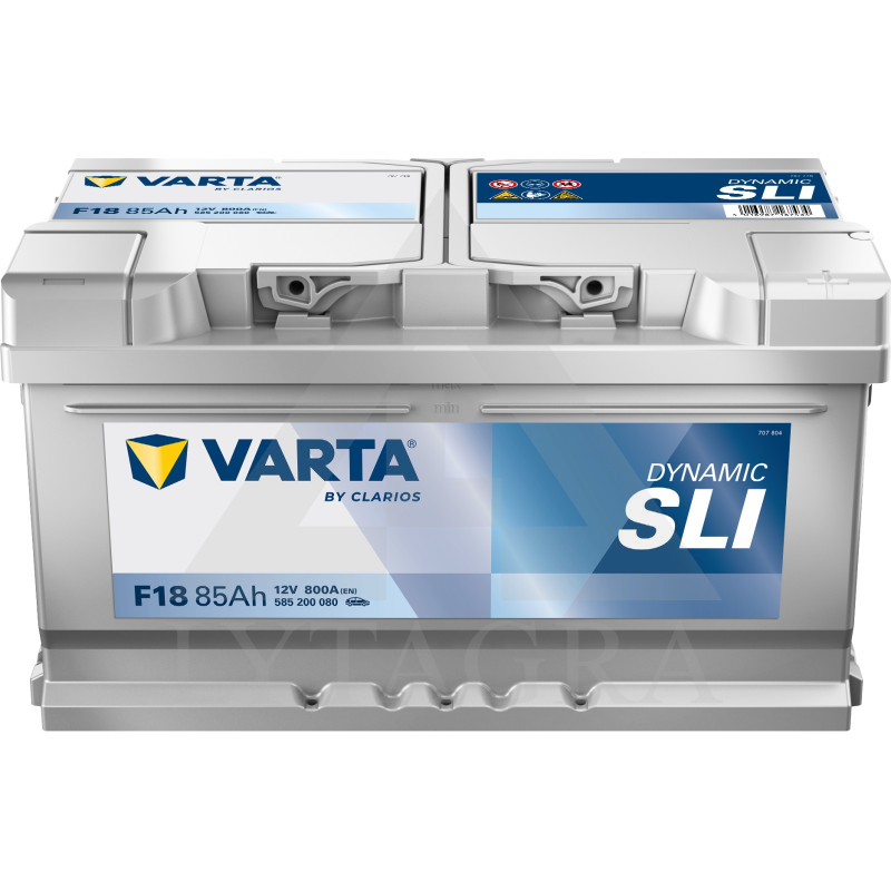 Akumuliatorius Varta F18 12V / 85Ah / 800A / R+