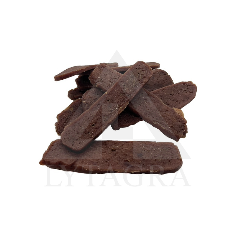 BUBU PETS Skanėstai šunims jautienos filė juostelės 500 g