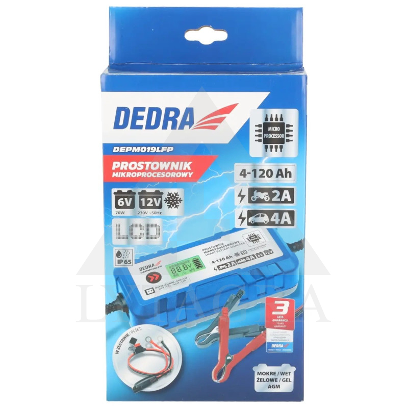 Akumuliatoriaus įkroviklis /  DEPM019LFP Dedra