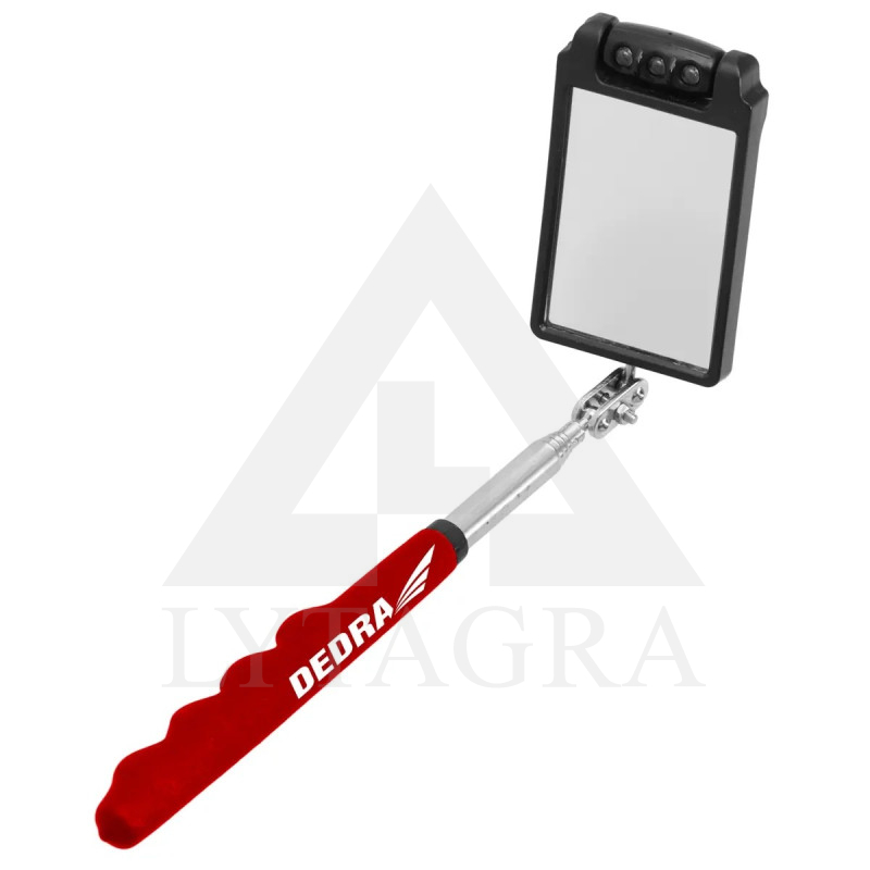 APŽIŪROS VEIDRODIS 50X70MM TELESKOP.320-885mm Stačiakampis Dedra 06F803