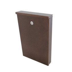 Dėžutė pašto PD955 ruda 355x240x50 mm