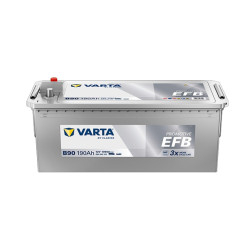 EFB Akumuliatorius Varta B90 / 12V / 190Ah / 1050A / L+