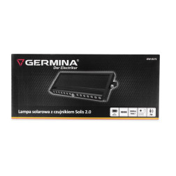 Šviestuvas su saulės baterija/Germina GW-171