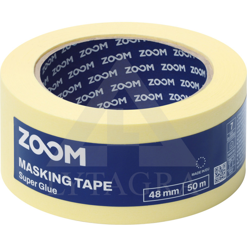 Dažymo juostelė 48mmx50m, geltona ZOOM SUPER GLUE