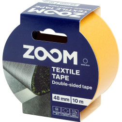 Dvipusė tekstilinė juost. 48mm x 10m, ZOOM