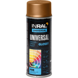 Universalūs aerozoliniai dažai INRAL UNIVERSAL varis RAL8029 (19)
