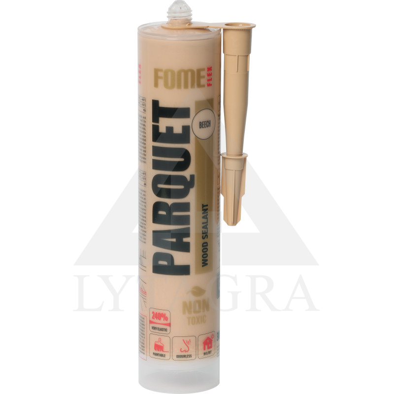 Hermetikas medienai bukas, Parquet Fome Flex 300 ml.