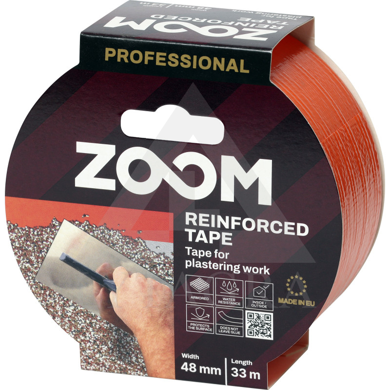 Armuota juosta tinkavimo darbams, 48 mm x 33 m, ZOOM