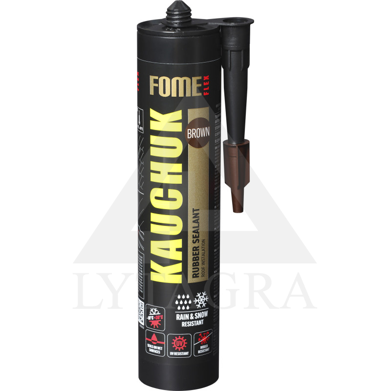 Hermetikas kaučiukinis rudas, Kauchuk Fome Flex