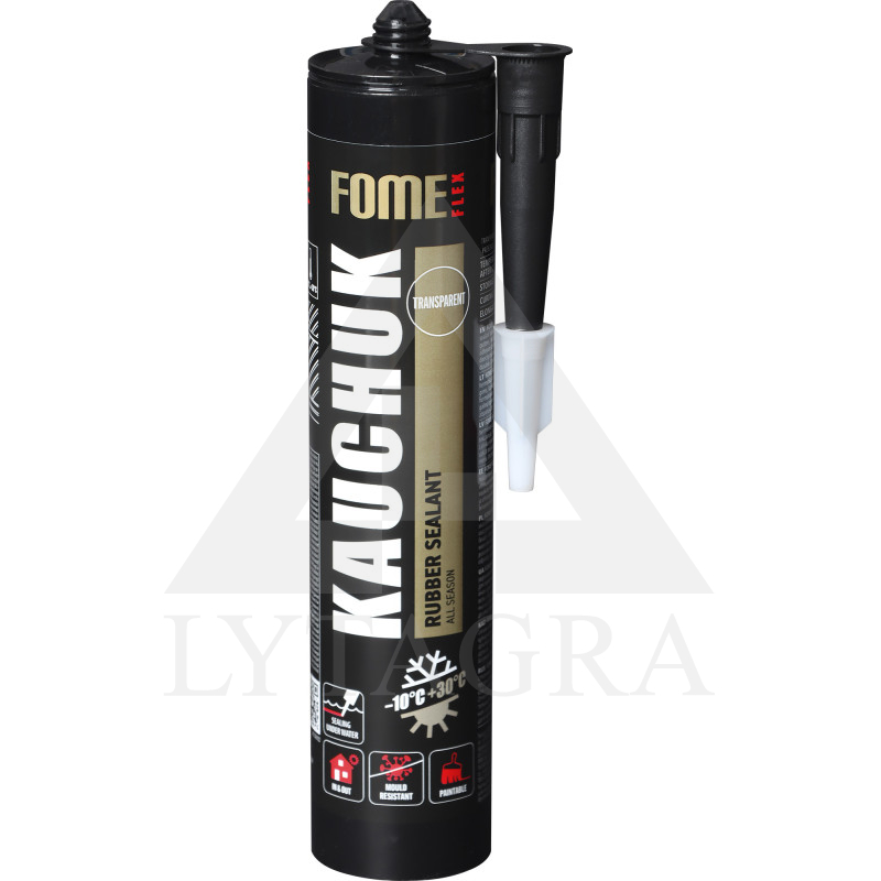 Fome Flex skaidrus hermetikas KAUCHUK All Season