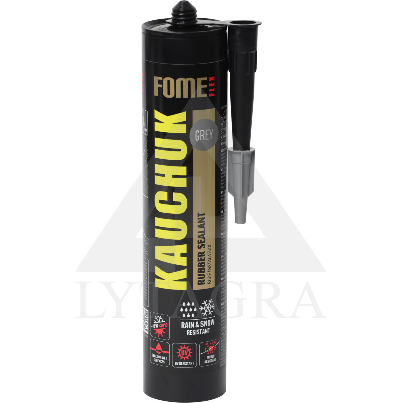 HERMETIKAS KAUČIUKINIS PILKAS 300ML FOME FLEX