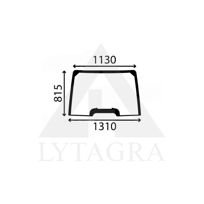 Priekinis stiklas 08 010 25/4001-30