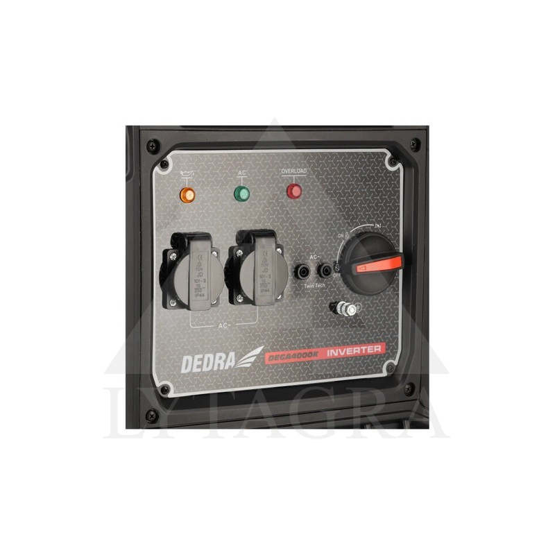 Inverterinis elektros srovės generatorius 3,0/3,3kW Dedra DEGA4000K