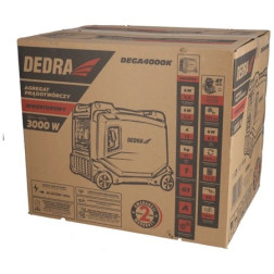 Inverterinis elektros srovės generatorius 3,0/3,3kW Dedra DEGA4000K