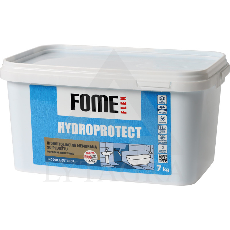 Hidroizoliacija su pluoštu FOME FLEX HydroProtect Membrane, 7 kg
