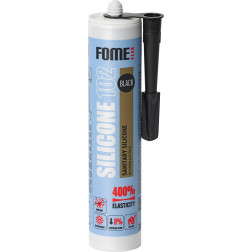 Silikoninis hermetikas, juodas, Fome Flex SANITARY SILICON 102