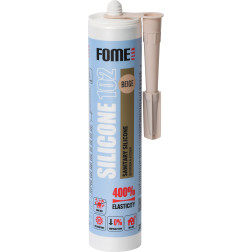 Silikoninis hermetikas, smelinis, Fome Flex SANITARY SILICON 102