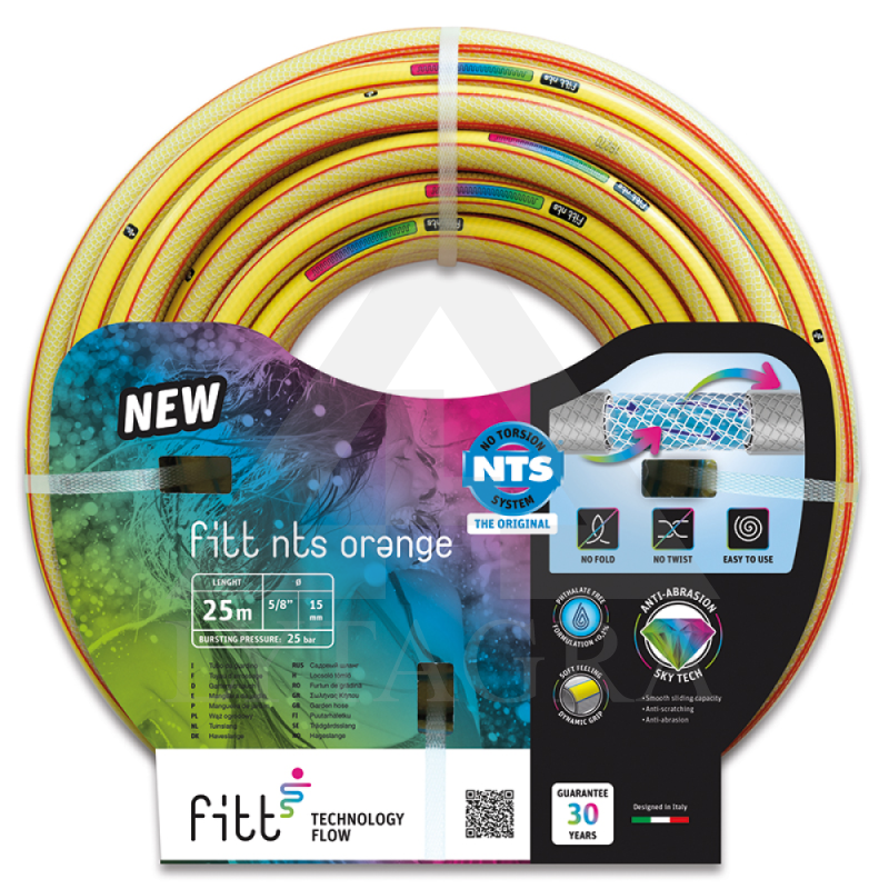Laistymo žarna NTS ORANGE 5/8 25 m
